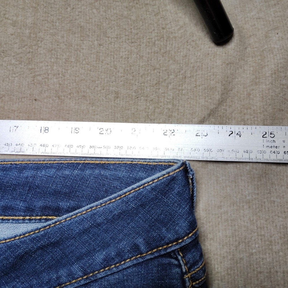 Wrangler Retro Mae Bootcut Jeans Womens 26Wx30 Blue Mid Rise Stretch - Picture 7 of 8